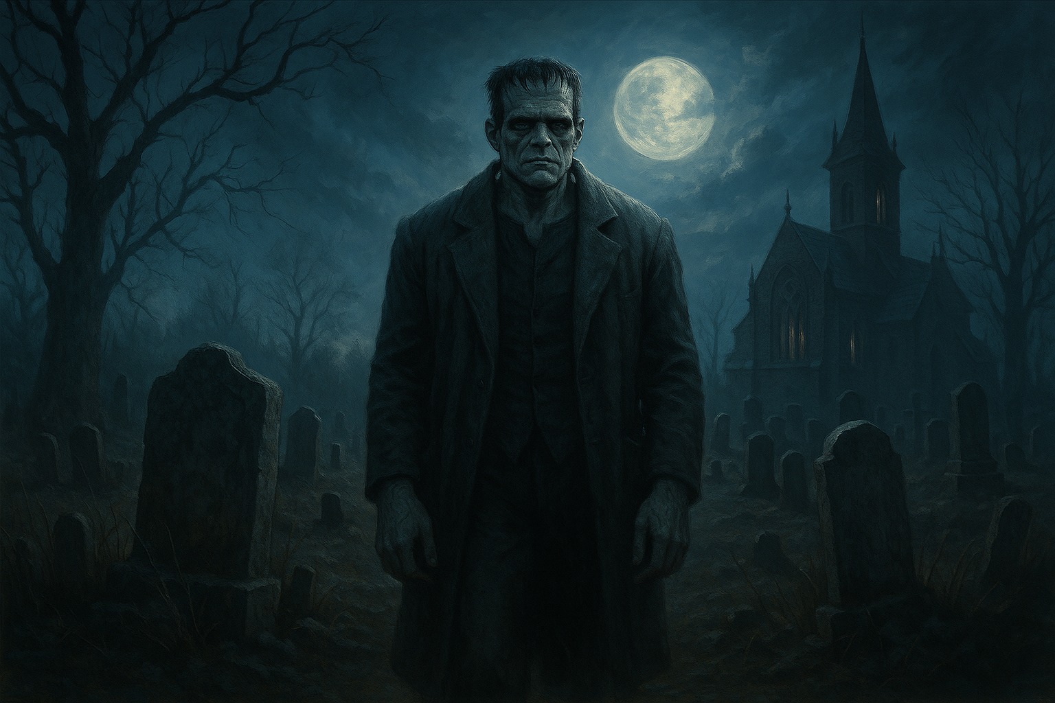 Guillermo del Toro Frankenstein 2025 still